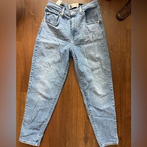 Levi's Blue High Rise Jeans Distressed Vintage Look